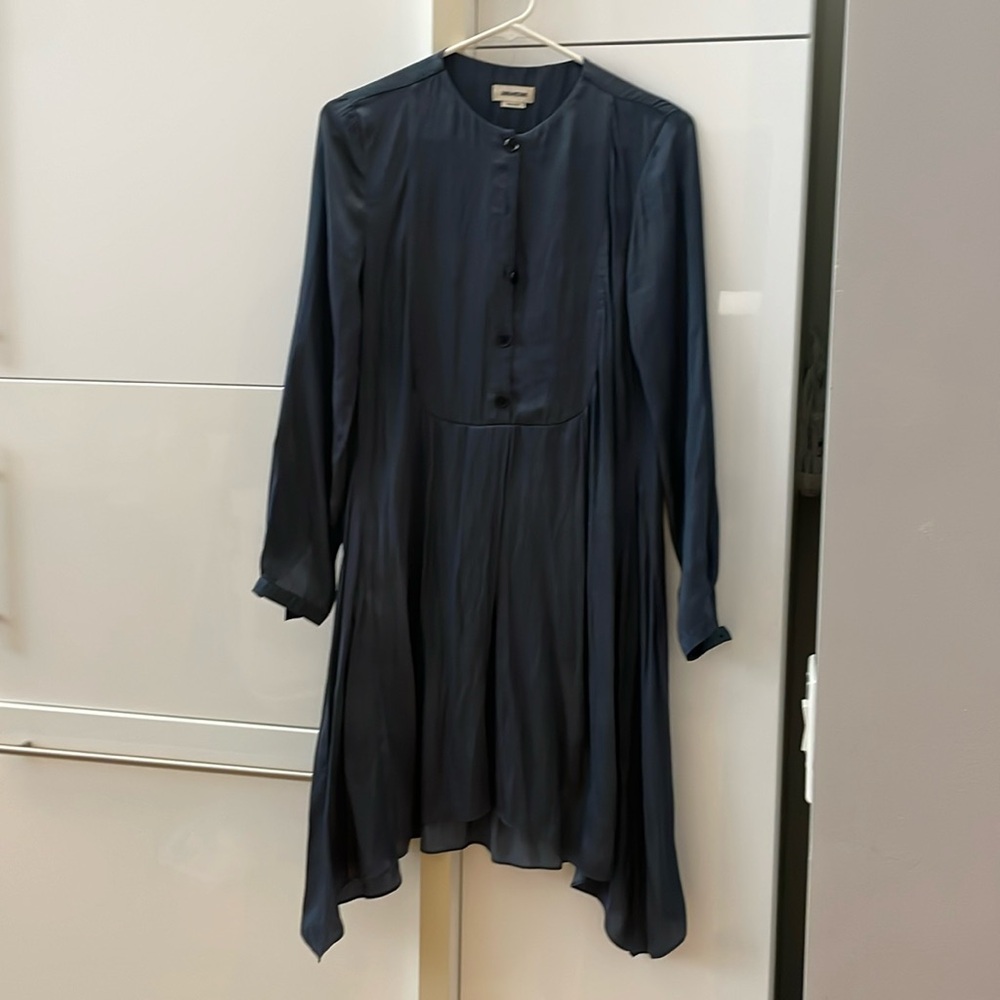 Zadig & Voltaire satin dress (discounted for worn out buttons)